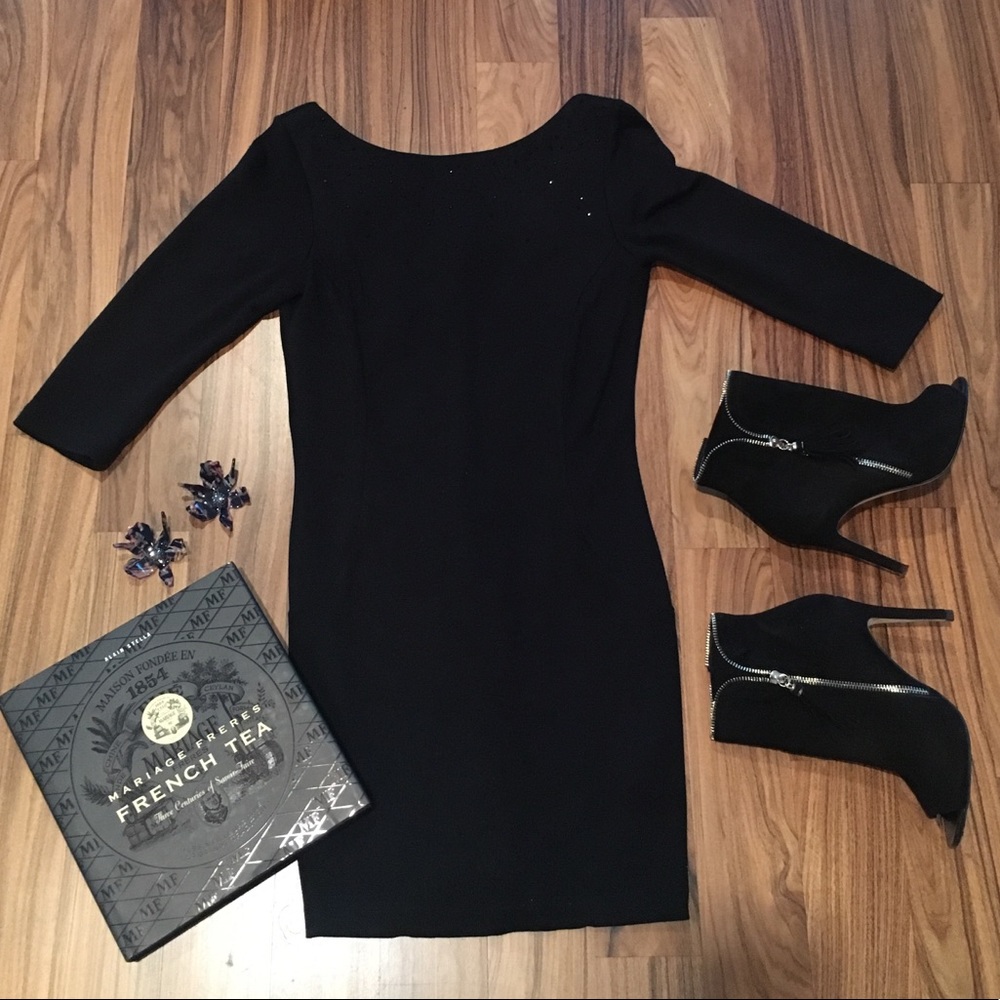 Velvet by Graham & Spencer black dress